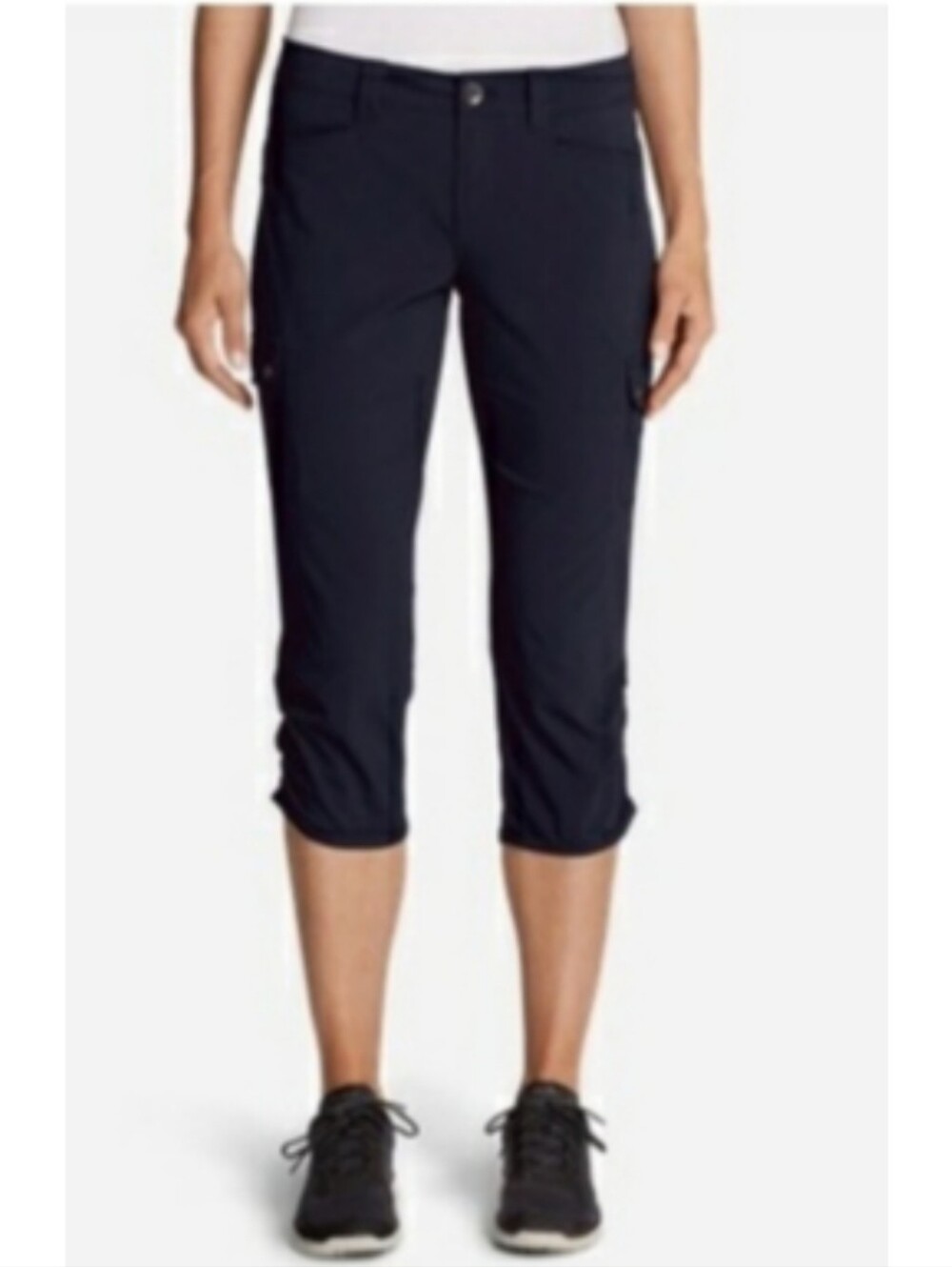 EDDIE BAUER Drawstring Hiking Capri Pants 16